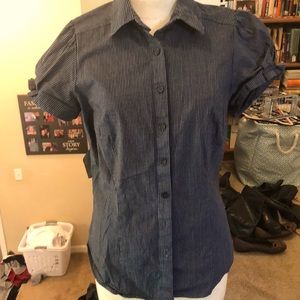 Button down collar shirt